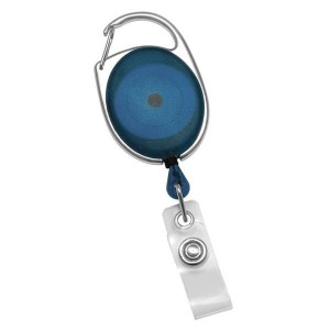 Jojo  Premium, Kunststoff, blau, mit Karabiner-Schnappverschluss