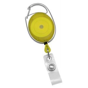 Jojo  Premium, Kunststoff, gelb, mit Karabiner-Schnappverschluss