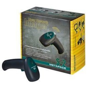 Metapace S-2, USB-Kit, Bluetooth, schwarz, 1D, Handscanner