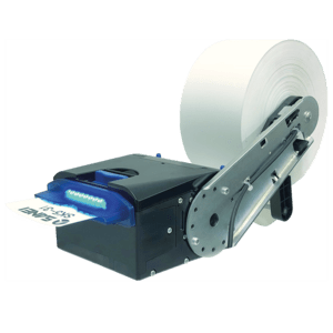 Star Sanei SK1-311SF4-LQW-M-SP, LED Presenter, 8 Punkte/mm (203dpi), Cutter, USB, RS232
