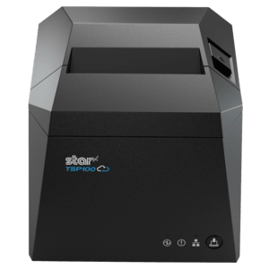 Star TSP143IV X4, CloudPRNT, Android AOA, Linerless, 8 Punkte/mm (203dpi), Cutter, linerless, USB, USB-C, BT, Ethernet, WLAN, grau