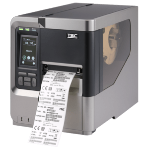 TSC MX240P Serie, 8 Punkte/mm (203dpi), Rewind, RTC, Display, USB, RS232, Ethernet, TSPL-EZ, Kit (USB)