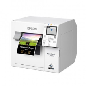 *AKTION* Epson ColorWorks C4000, Mattschwarz, Cutter, ZPLII, USB, Ethernet