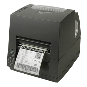 Citizen CL-S631II, 12 Punkte/mm (300dpi), EPL, ZPL, Datamax, Multi-IF (Ethernet), schwarz