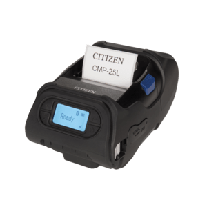 Citizen CMP-25L, USB, RS232, BT, 8 Punkte/mm (203dpi), Display, ZPL, CPCL