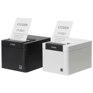 CT-E301, USB, 8 Punkte/mm (203dpi), Cutter, schwarz