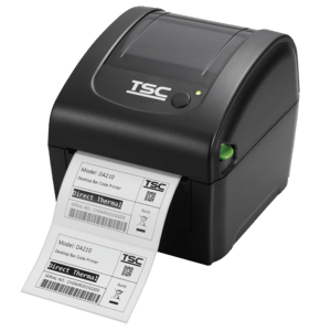 TSC DA220W, externe Rollenhalterung, 8 Punkte/mm (203dpi), RTC, USB, Ethernet, weiß