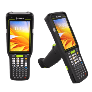 Zebra MC3400 Expanded, 2D, SE58, 10,5cm (4''), Num., Gun, IST, hot-swap, USB-C, BT, WLAN (WLAN), NFC, Android, GMS