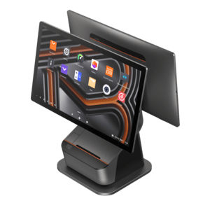 SUNMI T3 PRO MAX, NFC, 39,6cm (15,6''), Full HD, USB, USB-C, BT (BLE), Ethernet, WLAN, schwarz, orange
