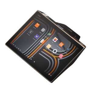 SUNMI D3 MINI, GMS EDLA-EL, 25,7cm (10,1''), Projected Capacitive, 10 TP, Cutter, Scanner (2D), USB, BT (BLE, 5.0), Ethernet, WLAN, Android, schwarz