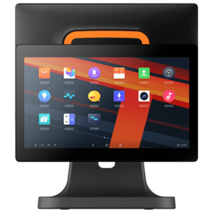 Sunmi T2s Lite, 39,6cm (15,6''), Full HD, KD, USB, RS232, BT, Ethernet, WLAN, Android, schwarz, orange