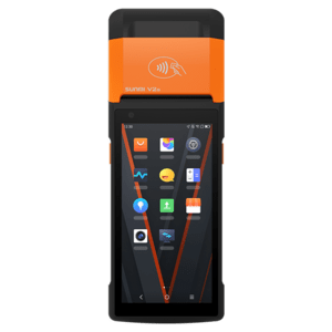 SUNMI, V2s, non-GMS, 2D, 14cm (5,5''), GPS, USB-C, BT, WLAN, 4G, NFC, Android