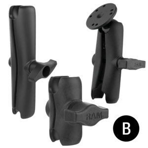 RAM Mounts Verbindungsarm, RAM Mounts Verbindungsarm mittel (ca. 94 mm) - B-Kugeln (1 Zoll)