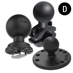 RAM Mounts Doppel-Klemmschelle