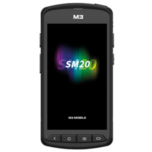 M3 Mobile SM20F, 2D, SE4750, 12,7cm (5''), GPS, BT (5.1), WLAN, 4G, NFC, Android, GMS, RB, schwarz