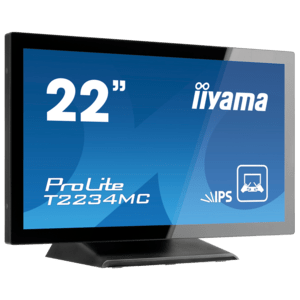 iiyama ProLite T2254MSC-B1AG, Anti-Glare, 54,6cm (21,5''), Projected Capacitive, 10 TP, Full HD, USB, Kit (USB), schwarz