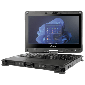 Getac V110, 29,5cm (11,6''), Full HD, QWERTZ, GPS, Chip, USB, USB-C, BT, WLAN, 4G, SSD, Win. 11 Pro, schwarz