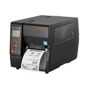 Bixolon XT3-40, 8 Punkte/mm (203dpi), Peeler, Rewind, Display, USB, USB-Host, RS232, Ethernet