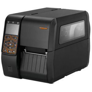 Bixolon XT5-40, 8 Punkte/mm (203dpi), Peeler, Rewind, Disp. (Farbe), RTC, USB, USB-Host, RS232, Ethernet, schwarz