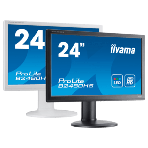 iiyama ProLite XU2492HSU-B6, Full HD, USB, Kit (USB), schwarz