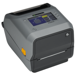Zebra ZD621, 8 Punkte/mm (203dpi), Disp. (Farbe), RTC, RFID, USB, USB-Host, RS232, BT, Ethernet, WLAN, Kit (USB), grau