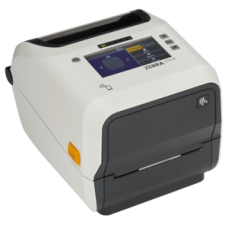 Zebra ZD621d Healthcare, 12 Punkte/mm (300dpi), Disp. (Farbe), RTC, USB, USB-Host, RS232, BT (BLE), Ethernet, weiß