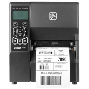 Zebra ZT231, 8 Punkte/mm (203dpi), Display, USB, USB-Host, RS232, BT (BLE), Ethernet, EPL, ZPL, ZPLII